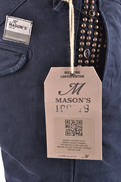 Mason's Trousers Blue