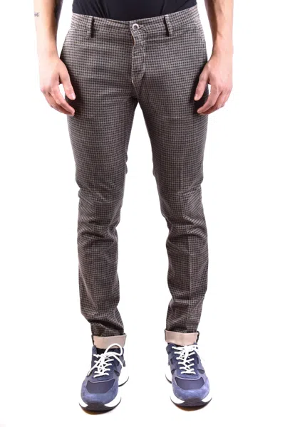 Mason's Trousers Gray In Multi