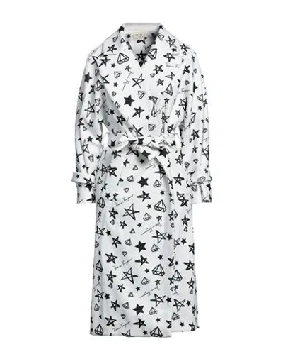 Mason's Woman Coat White Size 6 Polyester