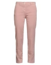 Mason's Woman Pants Antique Rose Size 4 Cotton, Elastane In Pink