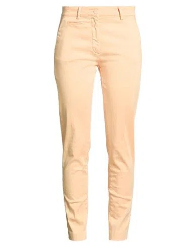 Mason's Woman Pants Apricot Size 12 Cotton, Polyester, Elastane In Pink