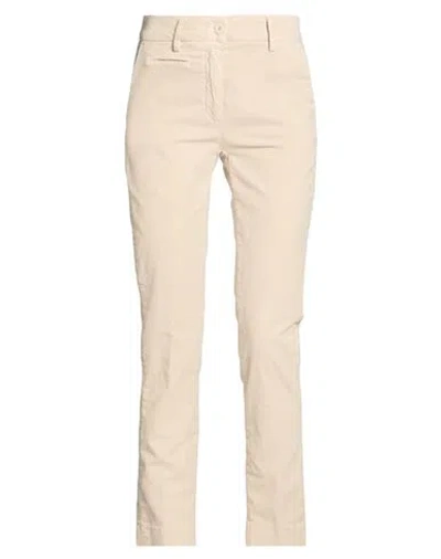 Mason's Woman Pants Beige Size 0 Cotton, Elastane In Neutral