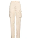 Mason's Woman Pants Beige Size 10 Lyocell, Elastane In Neutral