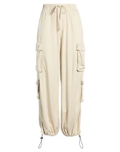 Mason's Woman Pants Beige Size 10 Modal In Neutral