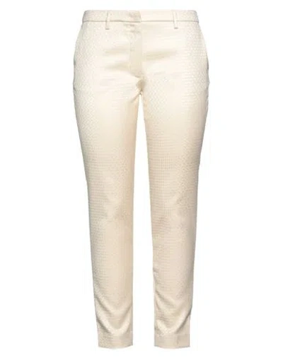 Mason's Woman Pants Beige Size 12 Polyester, Cotton, Viscose, Elastane