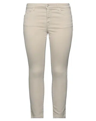 Mason's Woman Pants Beige Size 31 Cotton, Pes, Elastane