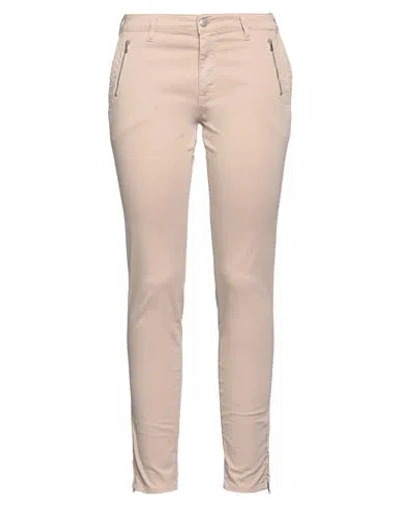 Mason's Woman Pants Beige Size 31 Cotton, Polyester, Elastane