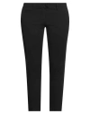 Mason's Woman Cropped Pants Black Size 12 Cotton, Polyester, Elastane