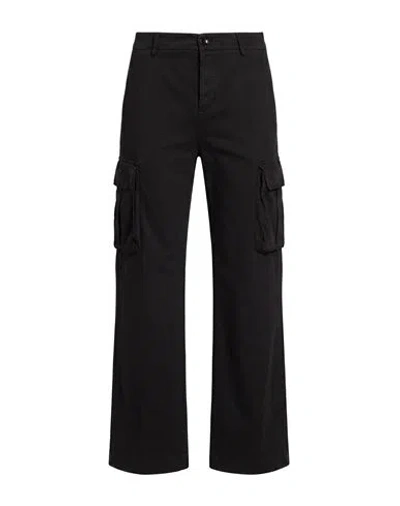 Mason's Woman Pants Black Size 4 Cotton, Viscose, Elastane In Blue