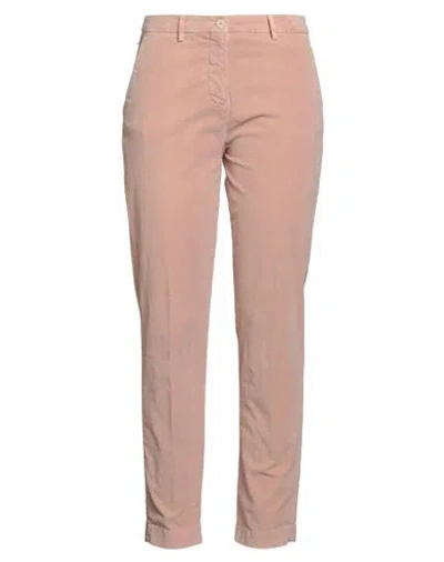 Mason's Woman Pants Blush Size 6 Cotton, Elastane In Pink