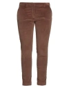 Mason's Woman Pants Brown Size 8 Cotton, Polyester, Elastane