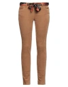 Mason's Woman Pants Camel Size 26 Cotton, Viscose, Elastane In Beige
