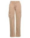 Mason's Woman Pants Camel Size 6 Cotton, Viscose, Elastane In Brown