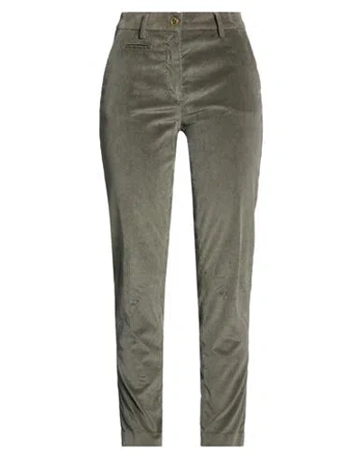 Mason's Woman Pants Dark Green Size 12 Cotton, Elastane, Polyester