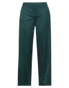 Mason's Woman Pants Dark Green Size 8 Cotton, Viscose, Elastane