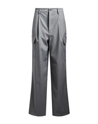 Mason's Woman Pants Grey Size 4 Polyester, Virgin Wool, Viscose, Elastane In Gray