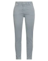 Mason's Woman Pants Grey Size 8 Cotton, Elastane In Blue