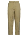 Mason's Woman Pants Khaki Size 4 Lyocell, Cotton In Green