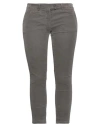 Mason's Woman Pants Lead Size 10 Cotton, Elastane In Grey