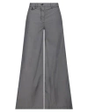 Mason's Woman Pants Lead Size 4 Cotton, Elastane In Grey