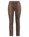 Mason's Woman Pants Light Brown Size 10 Cotton, Elastane In Beige