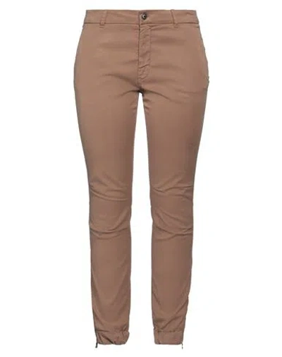 Mason's Woman Pants Light Brown Size 10 Lyocell, Cotton, Elastane