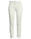 Mason's Woman Pants Light Green Size 4 Cotton, Polyester, Elastane In White
