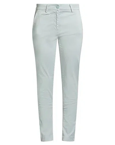 Mason's Woman Pants Light Grey Size 12 Cotton, Polyester, Elastane In Gray