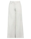 Mason's Woman Pants Light Grey Size 4 Cotton, Elastane