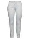 Mason's Woman Pants Light Grey Size 8 Cotton, Polyester, Elastane