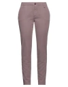 Mason's Woman Pants Lilac Size 6 Cotton, Lyocell, Elastane In Purple