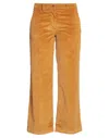 Mason's Woman Pants Marigold Size 10 Cotton, Modal, Polyester, Elastane In Yellow