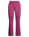 Mason's Woman Pants Mauve Size 8 Cotton, Polyester, Elastane In Purple