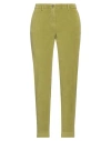 Mason's Woman Pants Military Green Size 8 Cotton, Elastane In Green