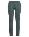 Mason's Woman Pants Military Green Size 8 Cotton, Lycra In Green