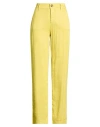 Mason's Woman Pants Mustard Size 6 Linen, Viscose, Elastane In Yellow