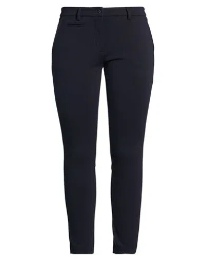 Mason's Woman Pants Navy Size 10 Viscose, Polyamide, Elastane In Black