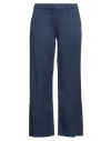 Mason's Woman Pants Navy Size 6 Cotton, Viscose, Elastane In Blue