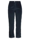 Mason's Woman Pants Navy Size 8 Cotton, Pes - Polyethersulfone, Elastane In Navy Blue