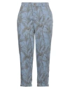 Mason's Woman Pants Pastel Blue Size 12 Lyocell