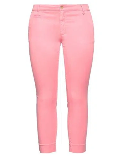 Mason's Woman Pants Pink Size 10 Lyocell, Lycra