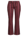 Mason's Woman Pants Red Size 6 Cotton, Elastane