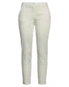 Mason's Woman Pants Sage Green Size 12 Cotton, Elastane In Sage Green