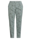 Mason's Woman Pants Sage Green Size 12 Cotton, Lycra