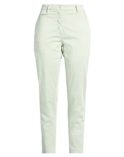 Mason's Woman Pants Sage Green Size 12 Cotton, Polyester, Elastane
