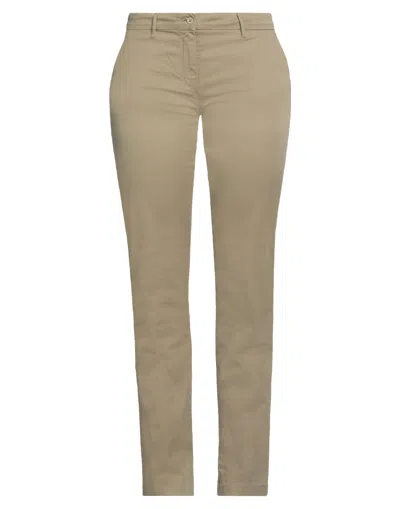 Mason's Woman Pants Sand Size 12 Cotton, Lycra In Beige