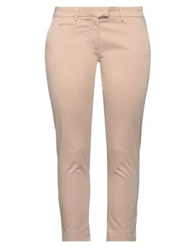 MASON'S MASON'S WOMAN PANTS SAND SIZE 12 COTTON, POLYESTER, ELASTANE