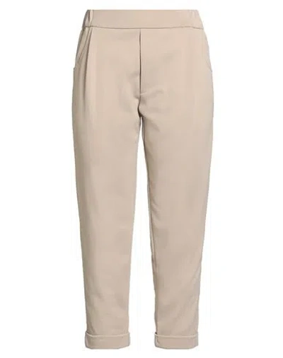 Mason's Woman Pants Sand Size 6 Cotton, Polyamide In Gold