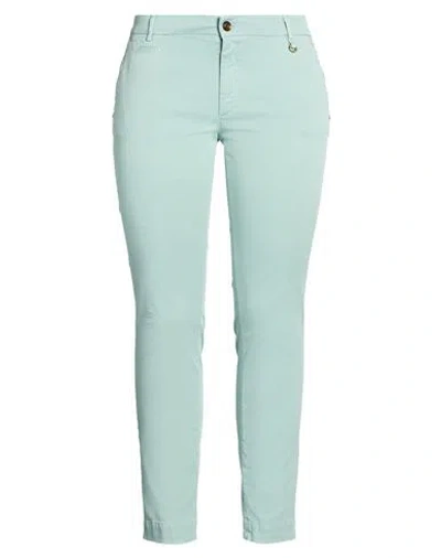 Mason's Woman Pants Sky Blue Size 12 Cotton, Modal, Elastane