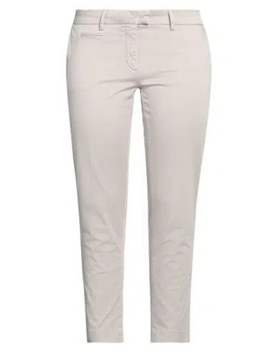 MASON'S MASON'S WOMAN PANTS TAUPE SIZE 14 COTTON, POLYESTER, ELASTANE